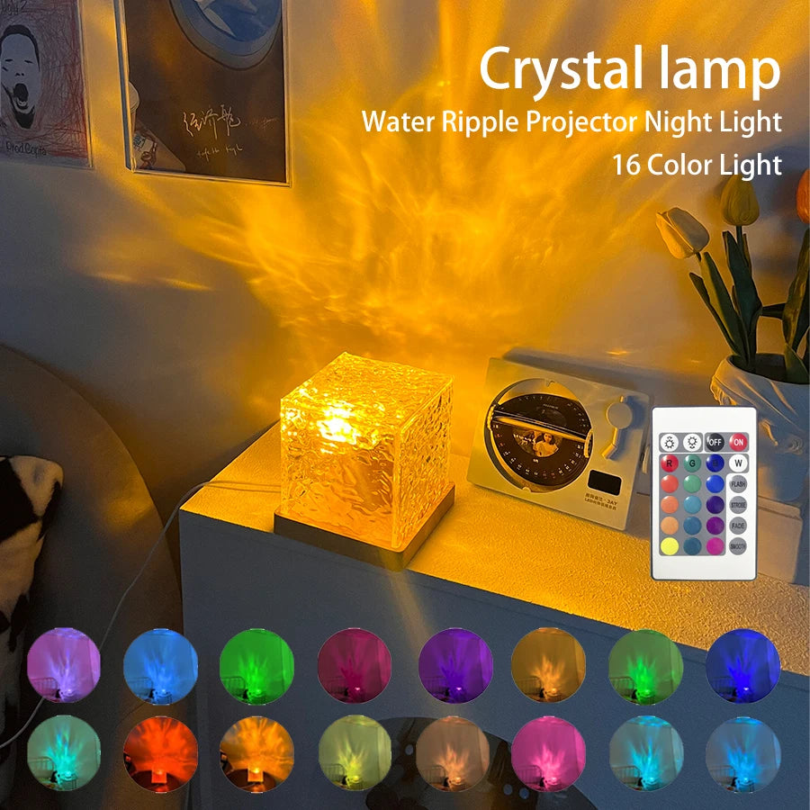 Crystal Water/Northern Lights Lamp