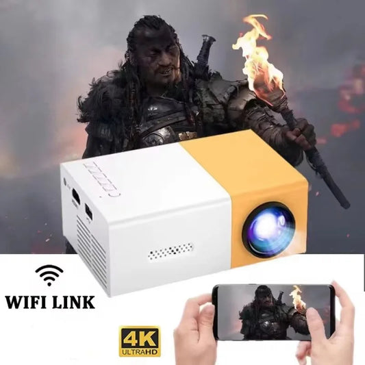 Miniprojector (3K, LED, 4K, 1080P, HD, Smart TV)